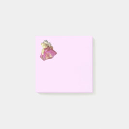 Notas Post-it® Oso de peluche rosa fiesta animal