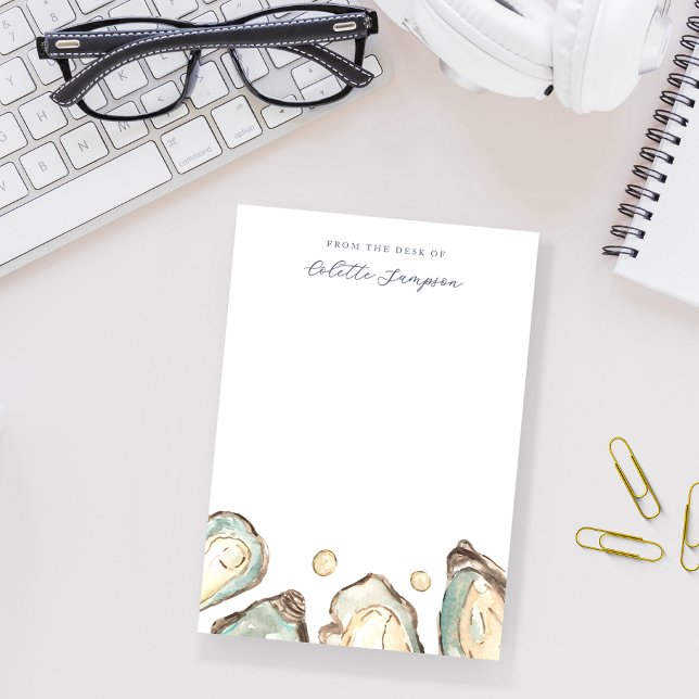 Notas Post-it® Ostión acuático costero personalizado (Subido por el creador)