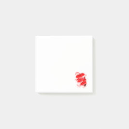 Notas Post-it® Ostras encantadas con hongos rojos