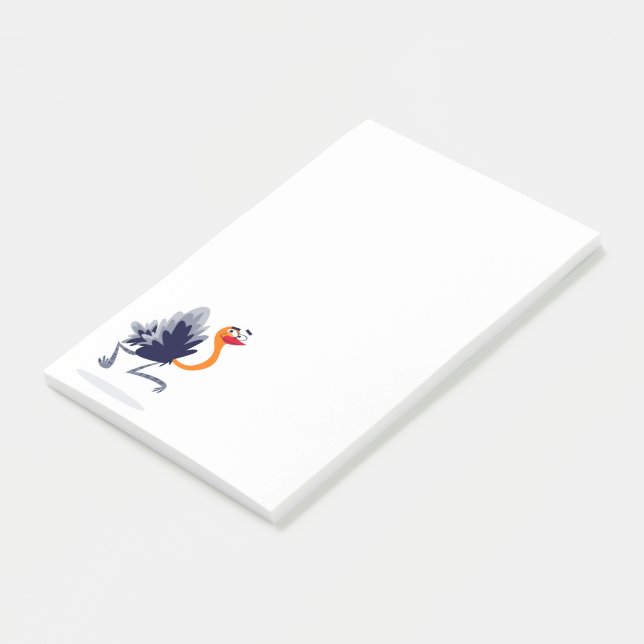 Notas Post-it® Ostrich (En perspectiva)