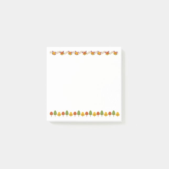 Notas Post-it® Otoño (Anverso)
