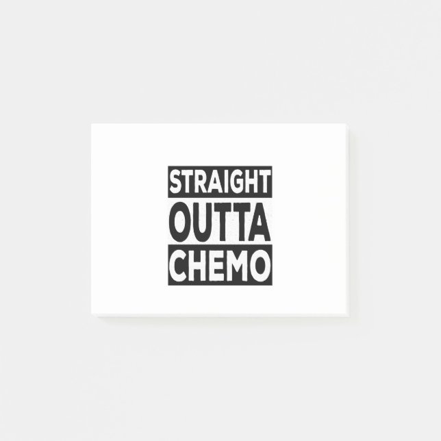 Notas Post-it® Outta Chemo (Anverso)