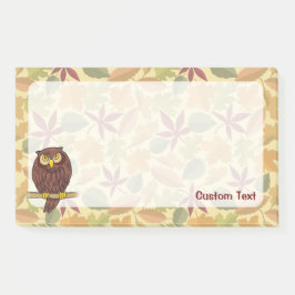 Notas Post-it® Owl Personalizado