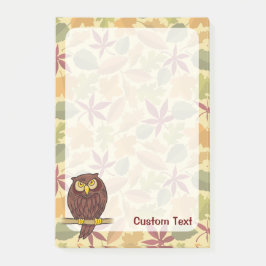 Notas Post-it® Owl Personalizado