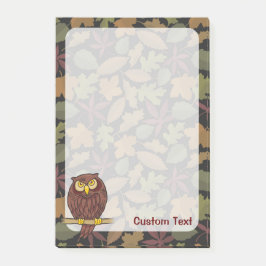 Notas Post-it® Owl Personalizado