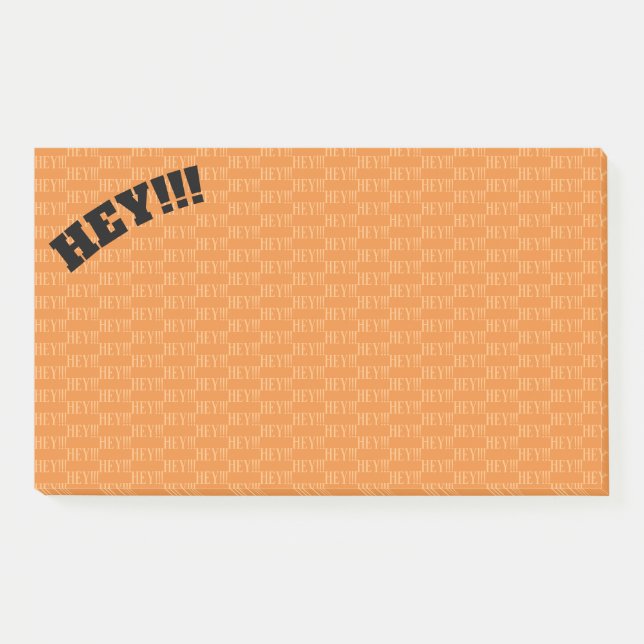 Notas Post-it® ¡OYE!!! (¡Oye!!!, ¡Oye!!!, ¡Oye!!!) (Anverso)
