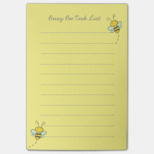 Notas Post-it® Pad 'To Do' de abeja ocupada