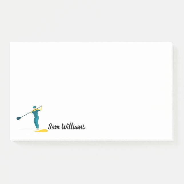 Notas Post-it® Paddleboarding de reserva (Anverso)