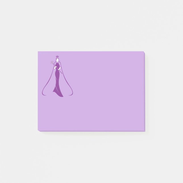 Notas Post-it® Pageant Queen Post-it-Notes (Anverso)
