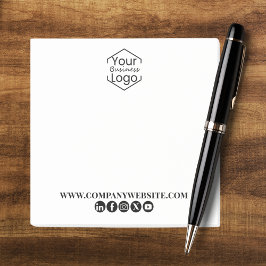 Notas Post-it® Página web de la empresa Social Media Professional