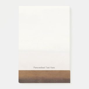 Notas Post-it® Paisaje del desierto solitario por Norman Wyatt