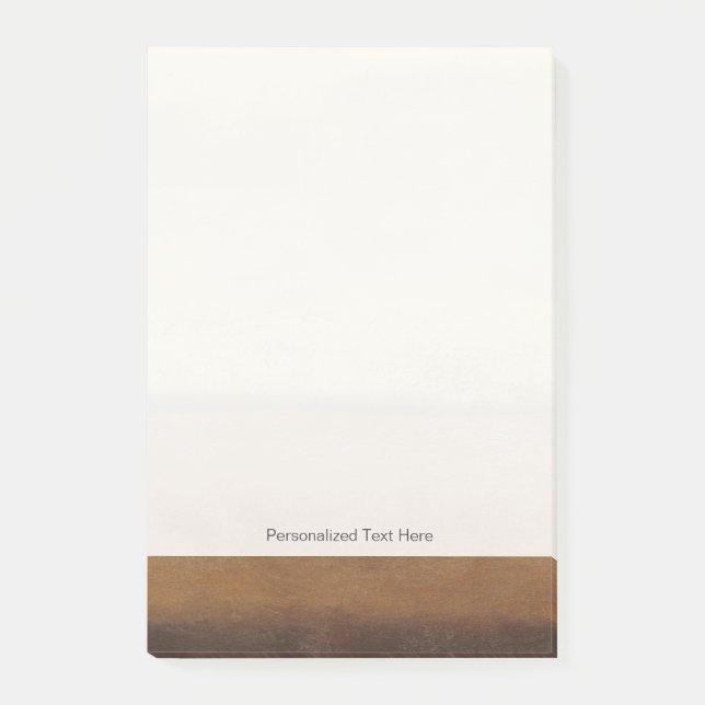 Notas Post-it® Paisaje del desierto solitario por Norman Wyatt (Anverso)