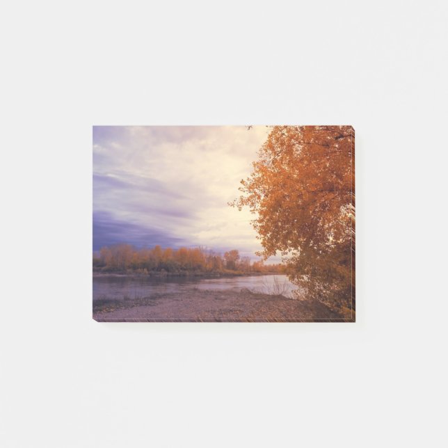 Notas Post-it® Paisaje otoñal (Anverso)