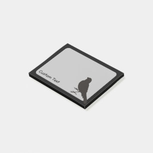 Notas Post-it® Pájaro Canario de pie