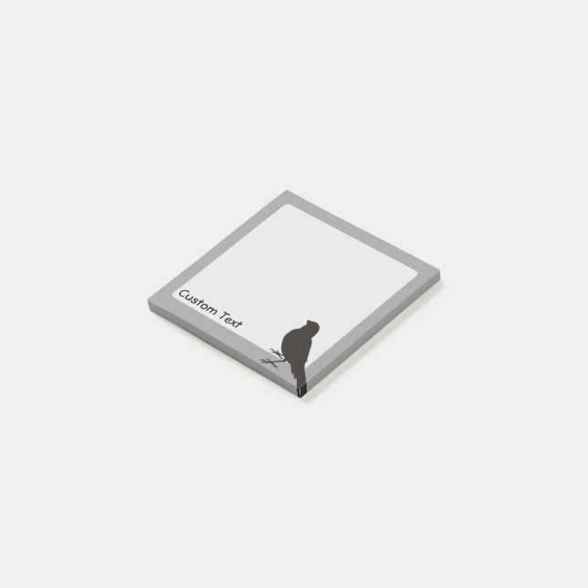 Notas Post-it® Pájaro canario permanente (En perspectiva)