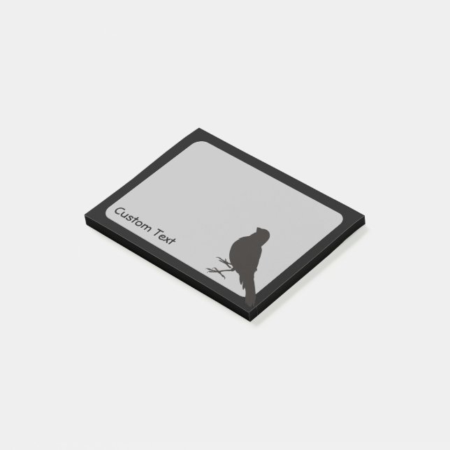 Notas Post-it® Pájaro canario permanente (En perspectiva)