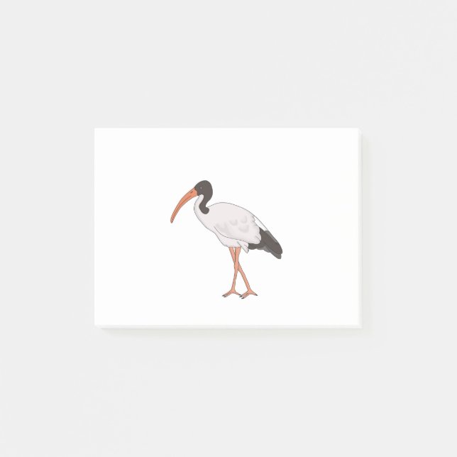 Notas Post-it® Pájaro Ibis Bin Chicken (Anverso)