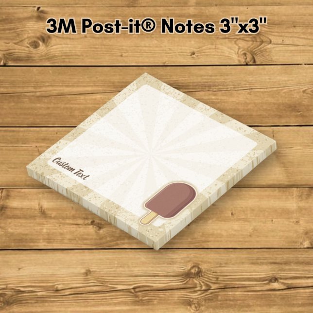 Notas Post-it® Paleta de Helado de Chocolate (Subido por el creador)