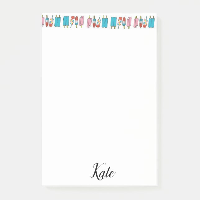 Notas Post-it® Paletas de Post-it Notes (Anverso)