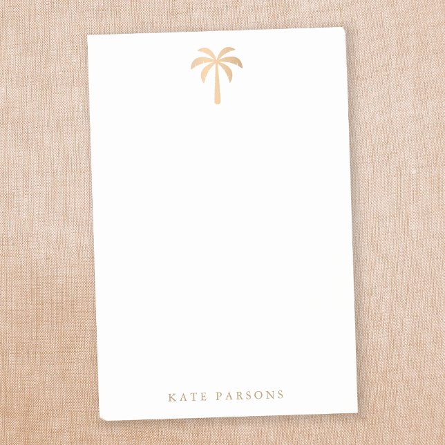 Notas Post-it® Palm Tree Tropical Gold (Subido por el creador)