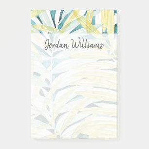 Notas Post-it® Palmas Sunlit - hojas de la palmera