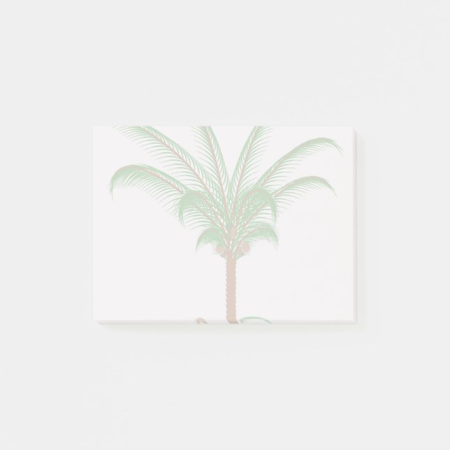 Notas Post-it® Palmera tropical (Anverso)