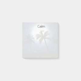 Notas Post-it® Palmeras a la luz de la luna