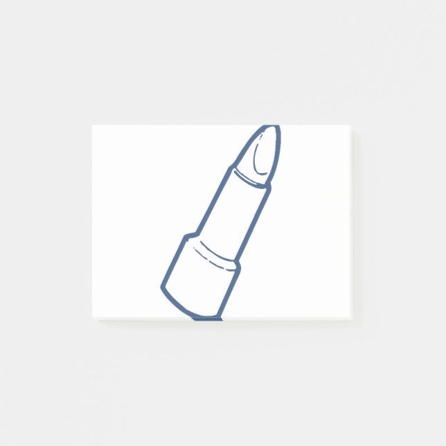 Notas Post-it® Palo de labios (Anverso)