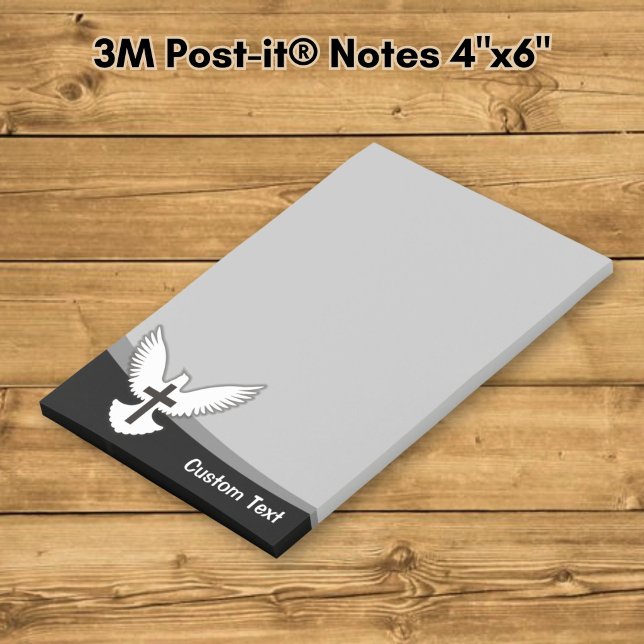 Notas Post-it® Paloma con Cruz (Subido por el creador)