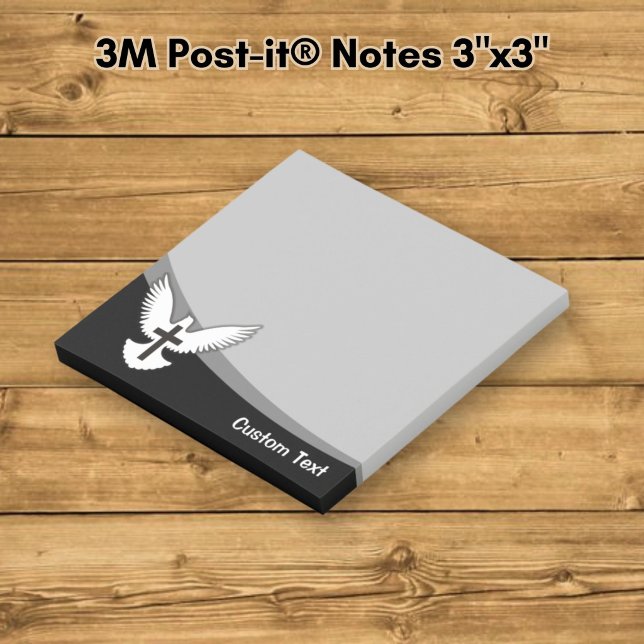 Notas Post-it® Paloma con Cruz (Subido por el creador)