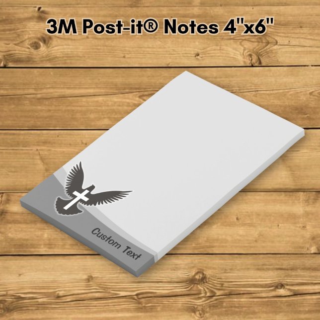 Notas Post-it® Paloma con Cruz (Subido por el creador)