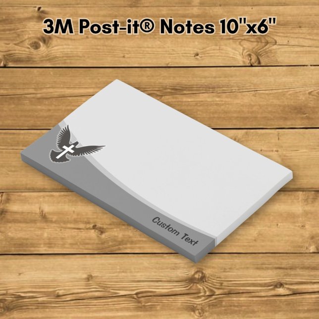 Notas Post-it® Paloma con Cruz (Subido por el creador)