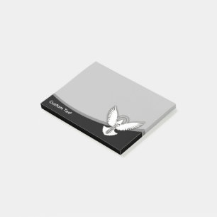 Notas Post-it® Paloma con llave