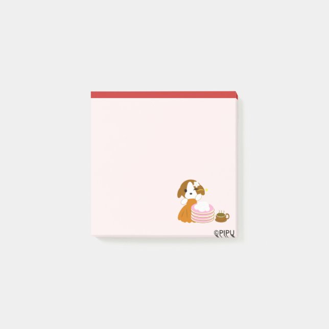 Notas Post-it® pancake (Anverso)