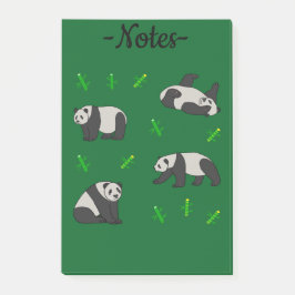 Notas Post-it® Panda