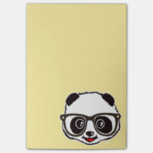 Notas Post-it® Panda linda
