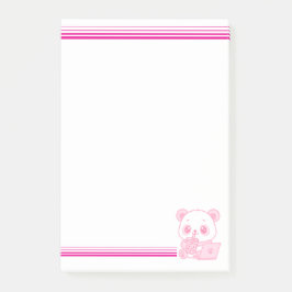 Notas Post-it®  Panda Lindo