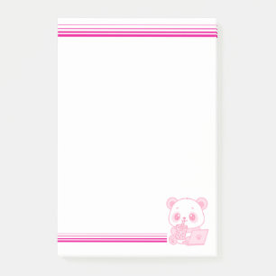 Notas Post-it® Panda Lindo