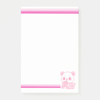 Notas Post-it®  Panda Lindo