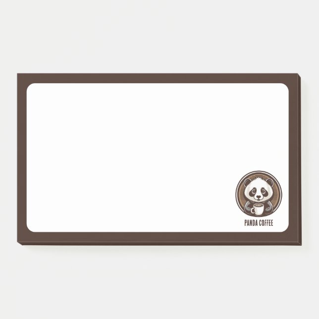 Notas Post-it® Panda Post-It Notes (Anverso)