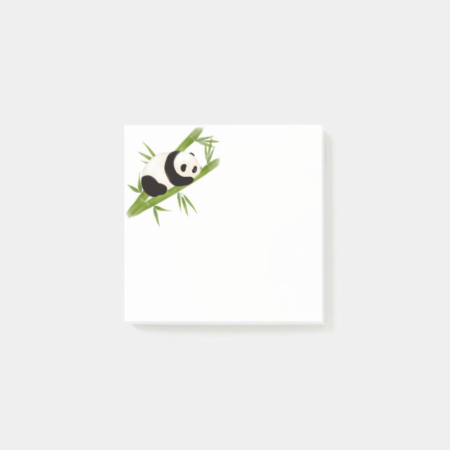 Notas Post-it® Panda Post-It Notes (Anverso)
