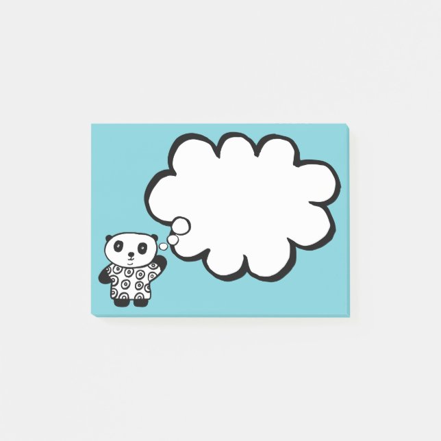 Notas Post-it® Pandy the Panda (Anverso)