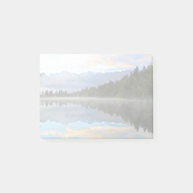 Notas Post-it® Panorama de reflexiones de la mañana temprano (Anverso)