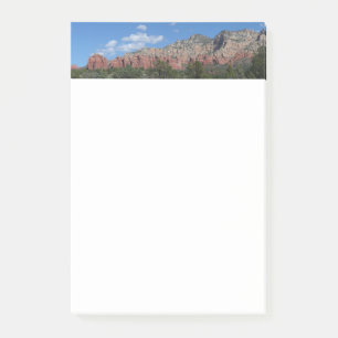 Notas Post-it® Panorama de rocas rojas en Sedona Arizona