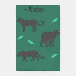Notas Post-it® Panteras negras