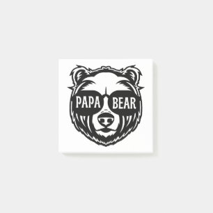 Notas Post-it® Papá lleva gafas de sol el día del padre