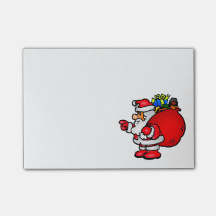 Notas Post-it® Papá Noel