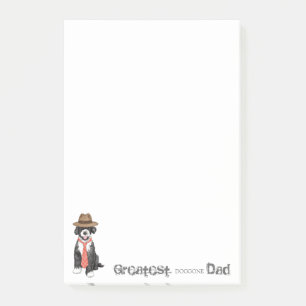Notas Post-it® Papá portugués del perro del agua