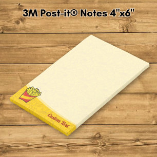 Notas Post-it® Papas fritas