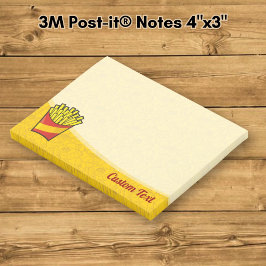 Notas Post-it® Papas fritas